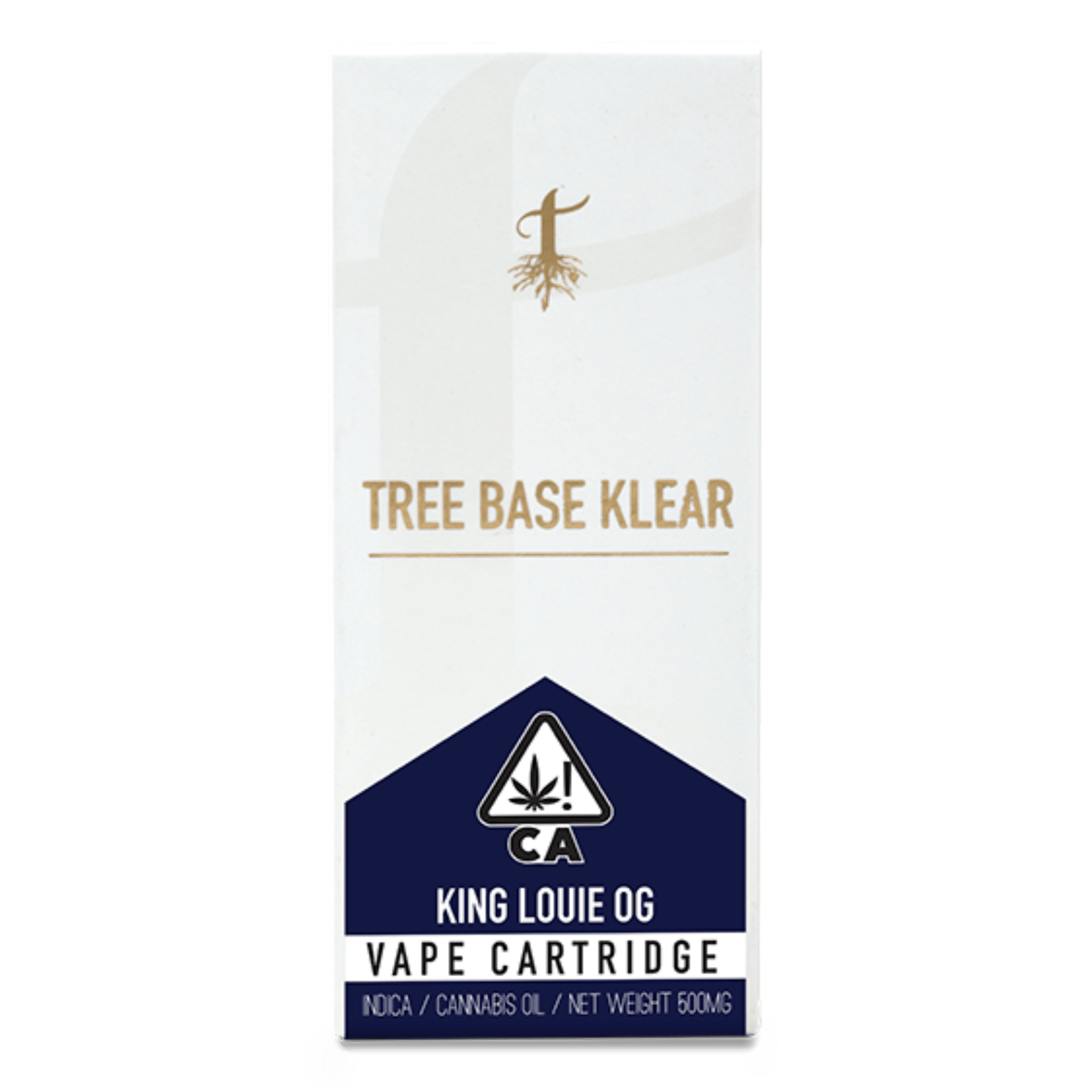 TREE BASE KLEAR TREE BASE KLEAR King Louis OG Vape Cartridge 500mg
